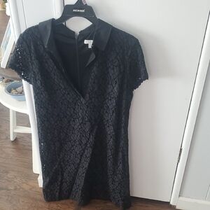 New York And Co Black Lace Dress. Size M
